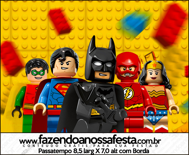 TOPO DE BOLO LEGO BATMAN 1- ARQUIVO DIGITAL