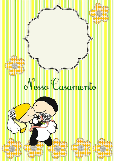 Capa para Livro de Planejamento de Casamento!