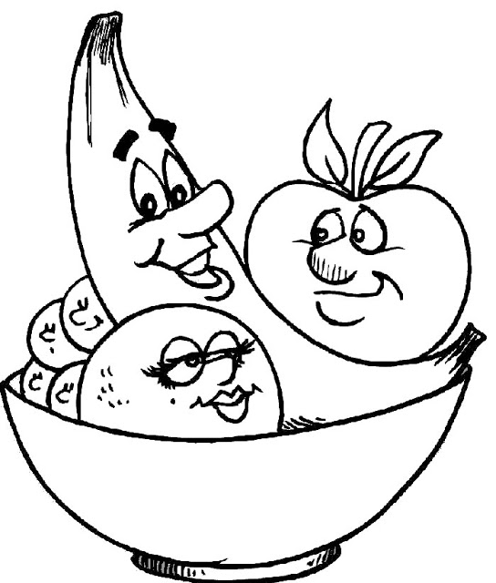 Comidas – Imagens para Colorir!