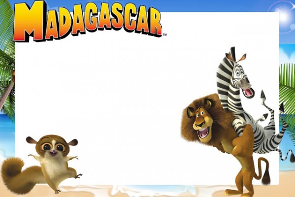 Artes da Colaboradora Aline – Mini Kit Madagascar!!