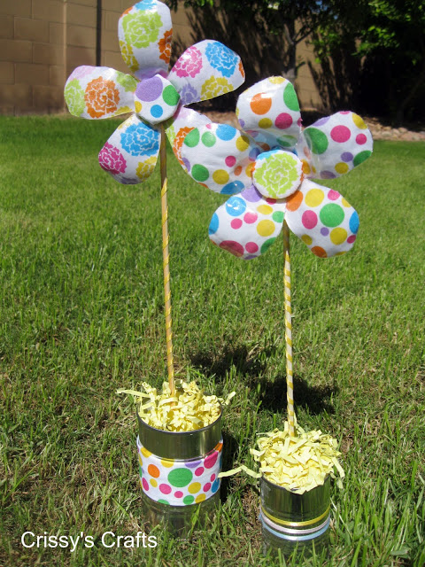 Flores de Garrafas Recicladas!