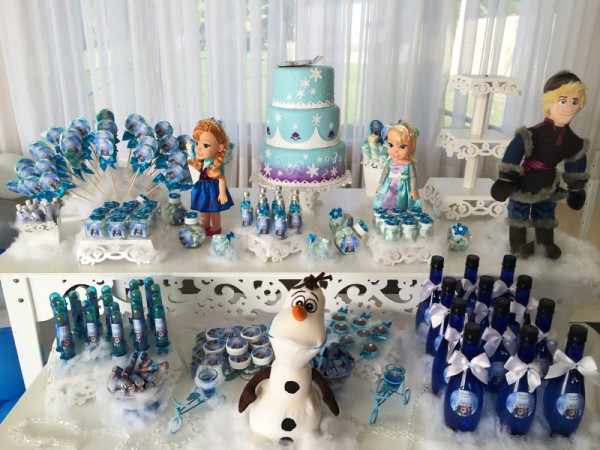 Tema: Frozen – Festa das Leitoras Maiane e Melissa!