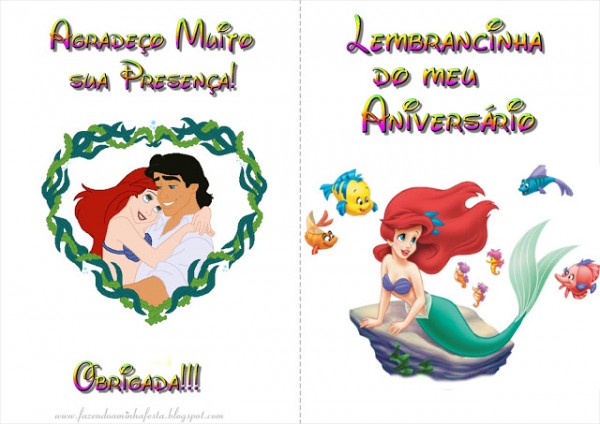 Ariel – Livrinho de Atividades!