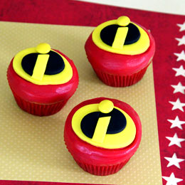 Cupcake dos Incríveis!