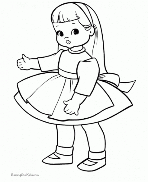 021 doll coloring sheet