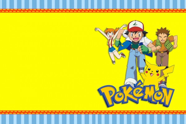 Pokémon – Kit Completo com molduras para convites, rótulos para guloseimas, lembrancinhas e imagens!
