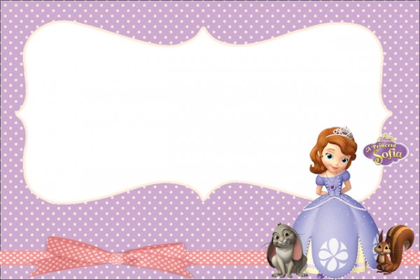 Princesinha Sofia da Disney – Kit Completo com molduras para convites, rótulos para guloseimas, lembrancinhas e imagens!