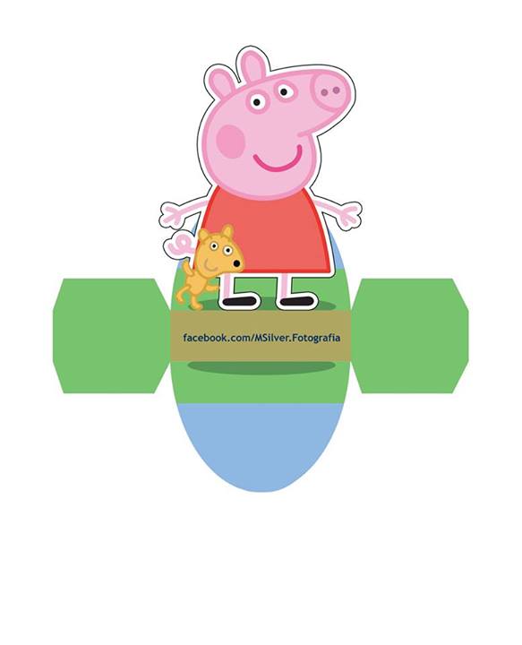 Caixa Vestido Peppa Pig - Clique, abra a imagem em outra guia e salve!