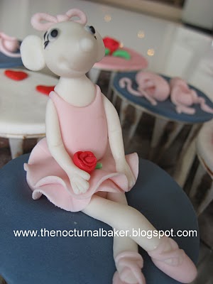 Ideias para Cupcakes da Angelina Ballerina!