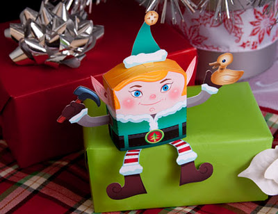 Elfo do Papai Noel – Para Recortar e Montar!