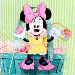 Caixinha da Minnie em 3D para Recortar e Montar!