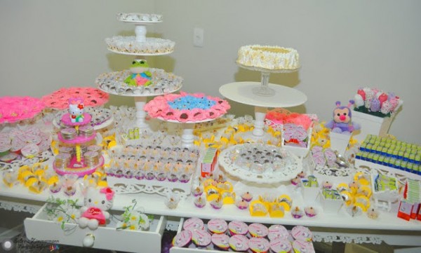 Festinha da Hello Kitty – Mesa dos Doces