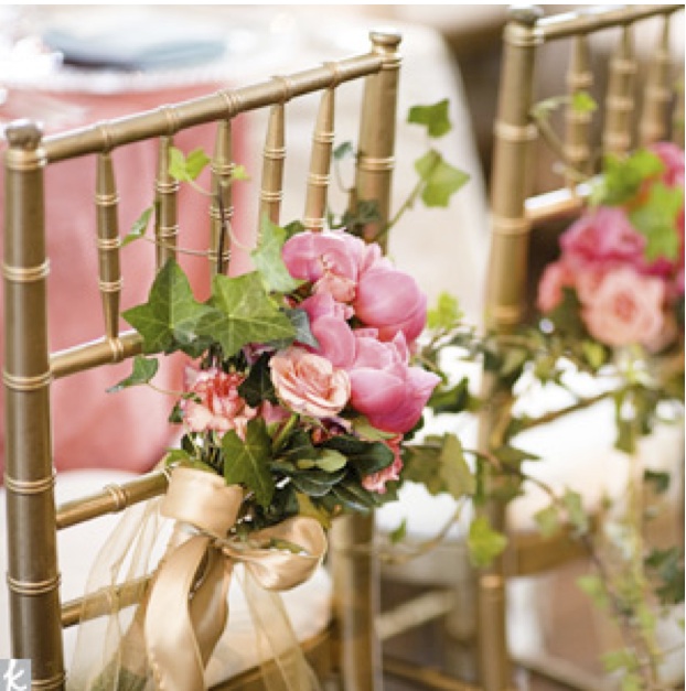 Dallas Wedding Planner   Deanie Michelle Events   chivari chair treatment