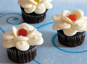 Cupcakes de Flores!