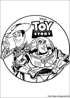 Livrinho para Colorir Toy Story!