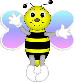 abelha feliz