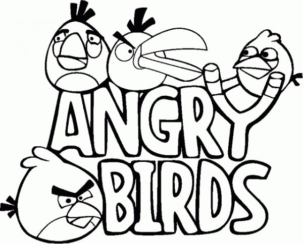 Angry Birds – Imagens para Colorir!