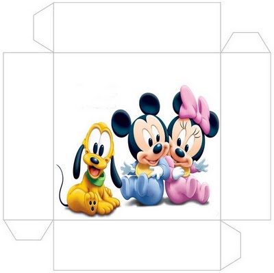 Caixinhas do Mickey e da Minnie