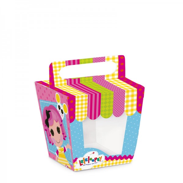 caixa porta mini cupcake festa lalaloopsy festabox cromus