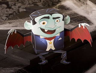 Drácula para recortar e montar – Mais Halloween
