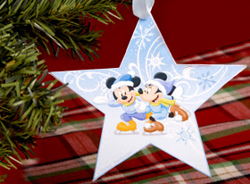 Estrela de Natal Mickey e Minnie