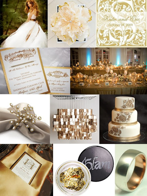 gold wedding