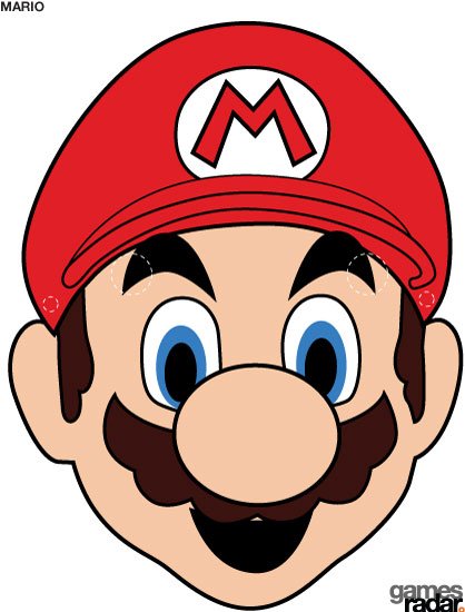 Máscara Mario Bros!