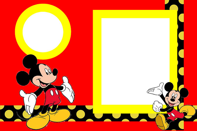 mickey vermelho 1convite 1