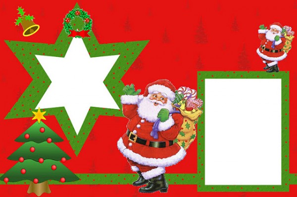 Papai Noel – Kit Completo com molduras para convites, rótulos para guloseimas, lembrancinhas e imagens!