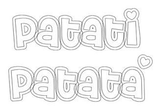 Patati Patatá - Livro para colorir