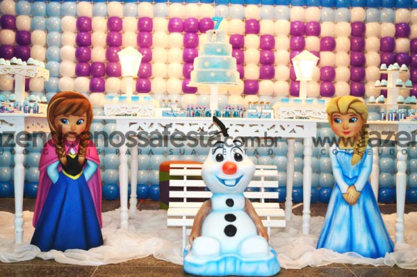 Decoração Festa Frozen: