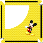 Caixa de Bombom Mickey Mouse - Parte de cima 2