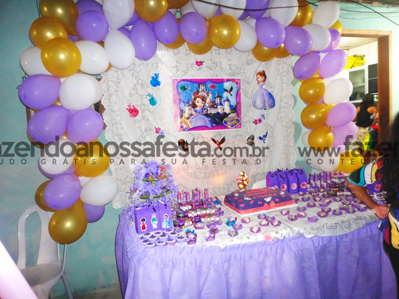 Fazendo a Propria Festa: KIT PERSONALIZADOS TEMA PRINCESA SOFIA