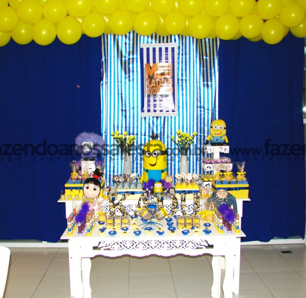 Decoração Festa Minions: