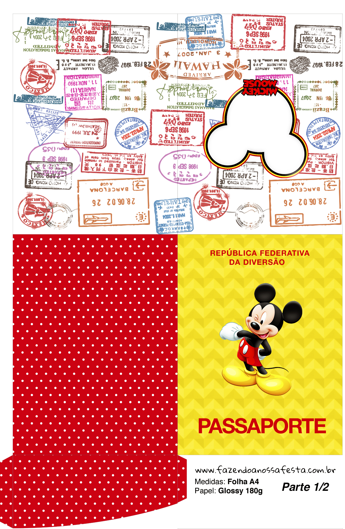 Passaporte Mickey