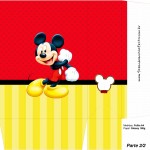 Sacolinha Lembrancinha Mickey Mouse 1 - Parte 2