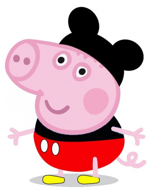 George Pig Mickey Mouse