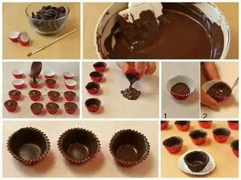 Como Fazer Forminha de Chocolate