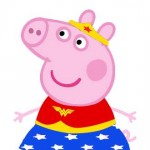 Peppa Pig Mulher Maravilha