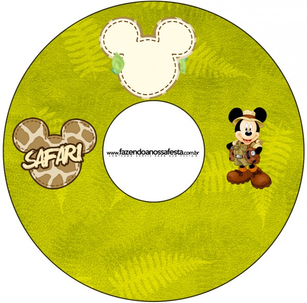 CD DVD Mickey Safari