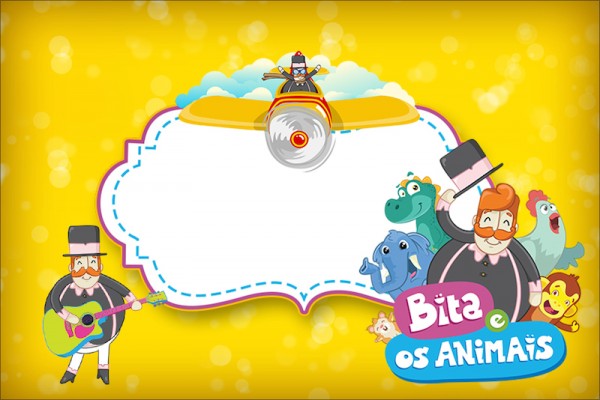 Bita e os Animais para Meninos – Kit festa infantil!