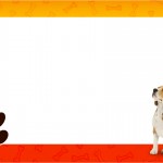 Convite ou Cartão Cachorrinho Beagle