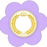 Flor Coroa de Princesa Lilás2