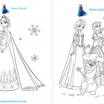 Livrinho de Atividades Frozen Página 1