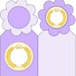 Marcador de Páginas Coroa de Princesa Lilás1