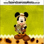 Mini Pastilha Docile Mickey Safari