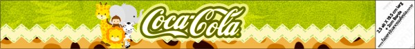 Rótulo Coca cola Safari