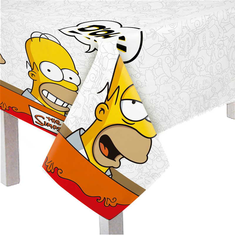 Toalha Churrasco dos Simpsons