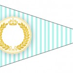 Bandeirinha Sanduiche 5 Coroa de Príncipe Verde