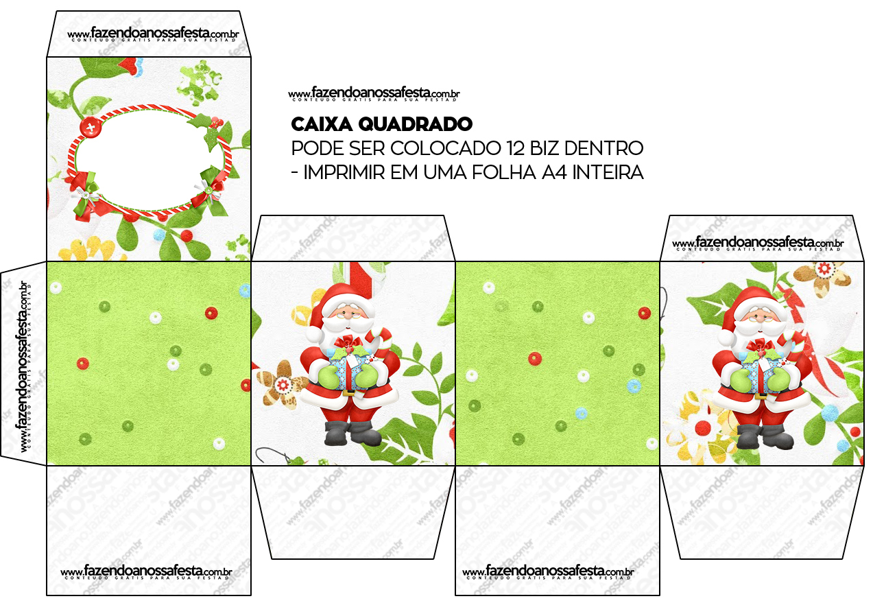 Caixa Bis Natal 2015: - Fazendo a Nossa Festa